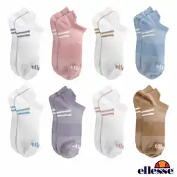 Costco Ellesse Ladies No Show Sports Socks, 8 Pack offer