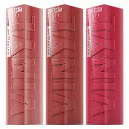 Costco Maybelline Vinyl Liquid Lipstick, 3 Pack offer