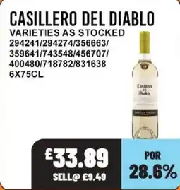 Bestway Casillero del Diablo offer