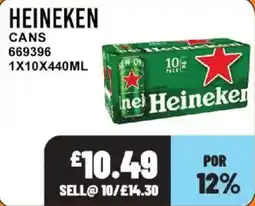 Bestway Heineken cans offer