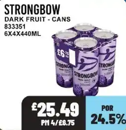 Bestway Strongbow dark fruit offer