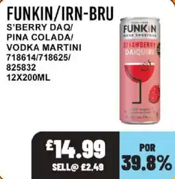 Bestway Funkin strawberry daiquiri offer