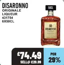 Bestway Disaronno origanale liqueur offer