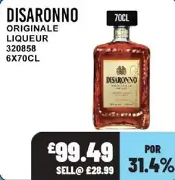 Bestway Disaronno originale liqueur offer