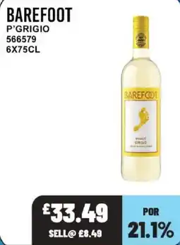 Bestway Barefoot p'grigio offer