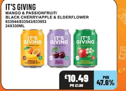 Bestway It's Giving gut friendly soda offer