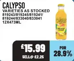 Bestway Calypso sunset peach lemonade offer
