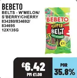 Bestway Bebeto super belt offer