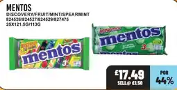 Bestway Mentos discovery/ fruit/ mint/ spearmint offer