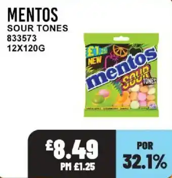 Bestway Mentos sour tones offer