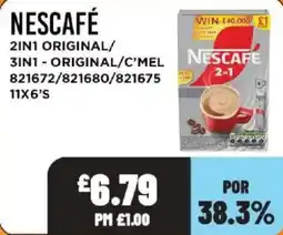 Bestway Nescafe 2in1 original offer