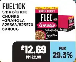 Bestway Fuel super berry granola offer