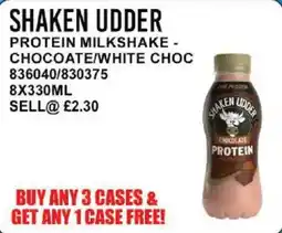 Bestway Shaken Udder protein milkshake offer