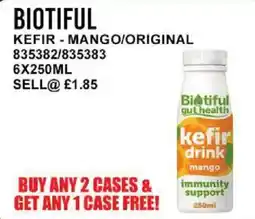 Bestway Biotiful kefir drink offer