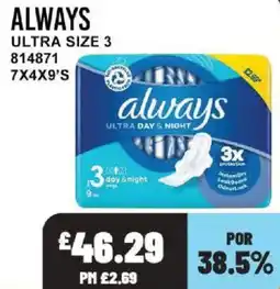 Bestway Always ultra day & night offer