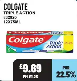 Bestway Colgate triple action offer
