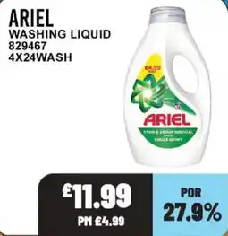 Bestway Ariel washing liquid offer