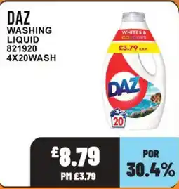 Bestway Daz washing liquid offer