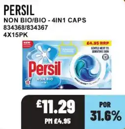 Bestway Persil non bio/bio - 4in1 caps offer