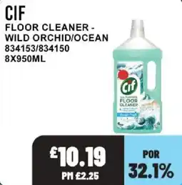 Bestway Cif floor cleaner offer