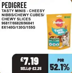 Bestway Pedigree tasty minis offer