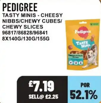 Bestway Pedigree tasty minis offer
