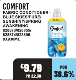 Bestway Comfort fabric conditioner offer