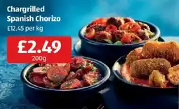 Aldi Chargrilled Spanish Chorizo offer