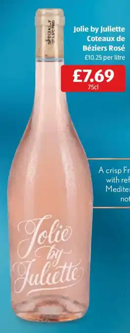 Jolie by Juliette Coteaux de Béziers Rosé