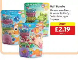 Aldi Baff Bombz offer