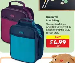 Aldi Insulated Lunch Bag offer