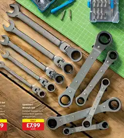 Aldi Spanner/ Wrench Set offer