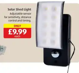 Aldi Solar Shed Light offer