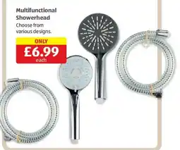 Aldi Multifunctional Showerhead offer