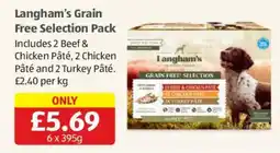 Aldi Langham's grain free selection pack offer
