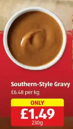 Aldi Southern-style gravy offer
