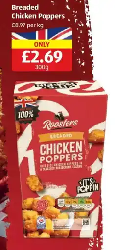 Aldi Breaded Chicken Poppers offer