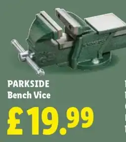 Lidl Parkside bench vice offer