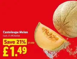 Lidl Canteloupe Melon offer