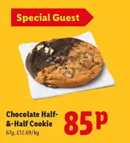 Lidl Chocolate Half-&-Half Cookie offer