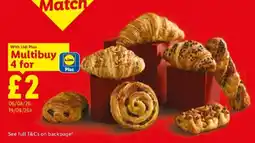 Lidl Multibuy croissants offer