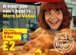 Lidl Croissant offer