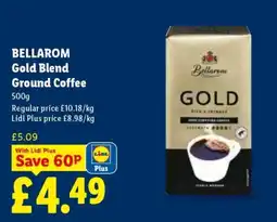 Lidl Bellarom gold blend ground coffee offer