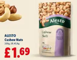 Lidl Alesto Cashew Nuts offer