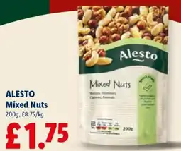 Lidl Alesto mixed nuts offer