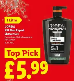 Lidl L'oreal men expert shower gel offer