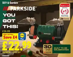 Lidl Parkside angle grinder offer