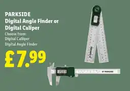 Lidl Parkside digital angle finder or digital caliper offer