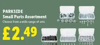 Parkside small parts assortment