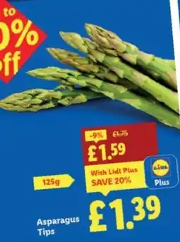 Lidl Asparagus Tips offer